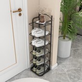 柜 架子室内简易小型铁艺鞋 家用门口多层小窄鞋 架宿舍省空间收纳鞋