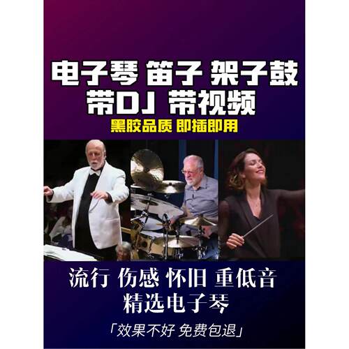 青玉纯音乐数字键盘鼓集重低音Dj无损Tf卡Cd闪存驱动器