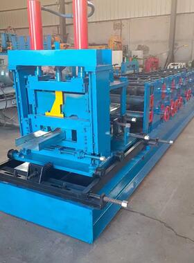 钢结构屋顶檩条机80-300型C型钢设备手动换型自动换型型材