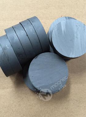 D32*6品质工厂强力铁氧体黑色耐高温磁钢强力吸铁石強力磁鐵