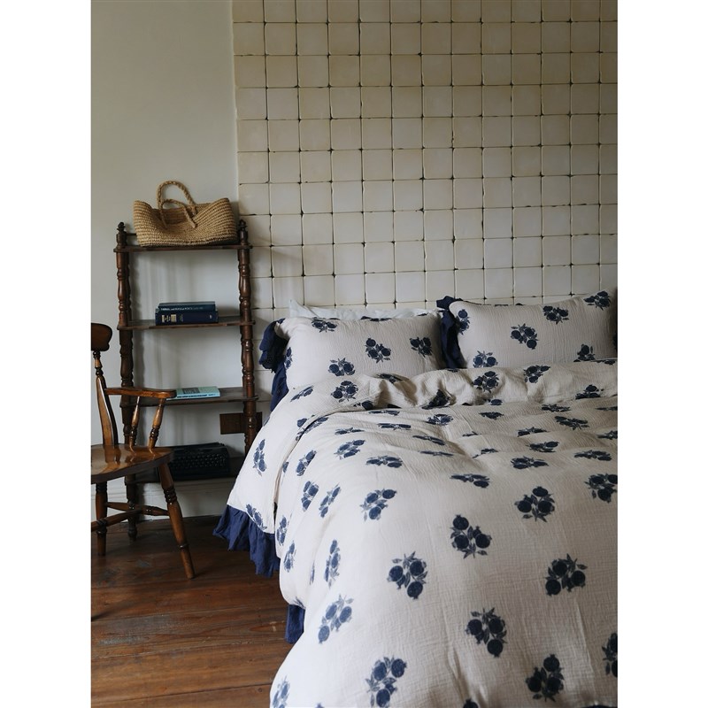 LIWOO回归系列~artmarry水洗云绉双层纱四件套 超柔法式床品