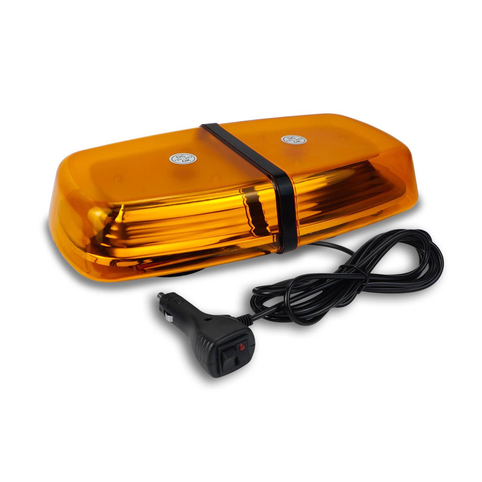 汽车警示灯7LE磁D车爆闪灯2警示灯汽顶车52010T-7强吸顶爆闪灯短