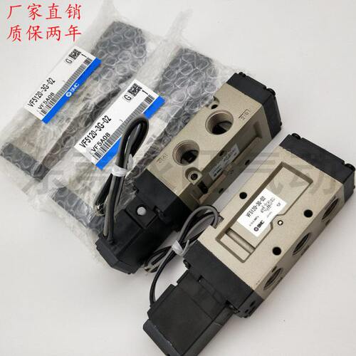 5通先导式电磁阀VF3430-3D1 3DZ1 3DZD1 3DD1 -01 -02直接配管型