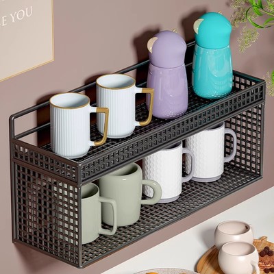 桌面置物架客厅水杯架子