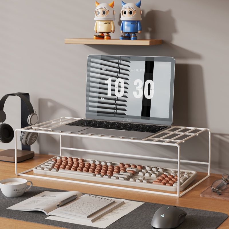 笔记本增高架置物架镂空散热