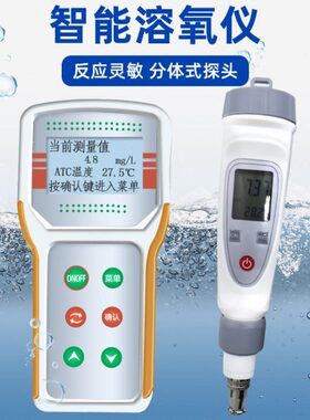 台式溶解氧测定仪溶氧仪水质含氧量检测仪养殖实验室便携式607A