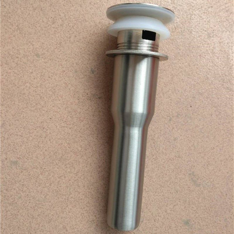 洗面脸盆配用件下水器304不锈钢入墙式地排水去水管伸缩防臭防虫