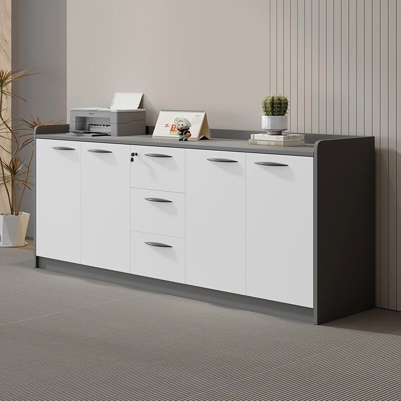 办公室茶水柜木质储物柜文件柜带锁隔断资料收纳落地柜办公柜矮柜,商业/办公家具,办公茶水柜,淘宝优惠券,粉丝福利购,淘宝优惠卷