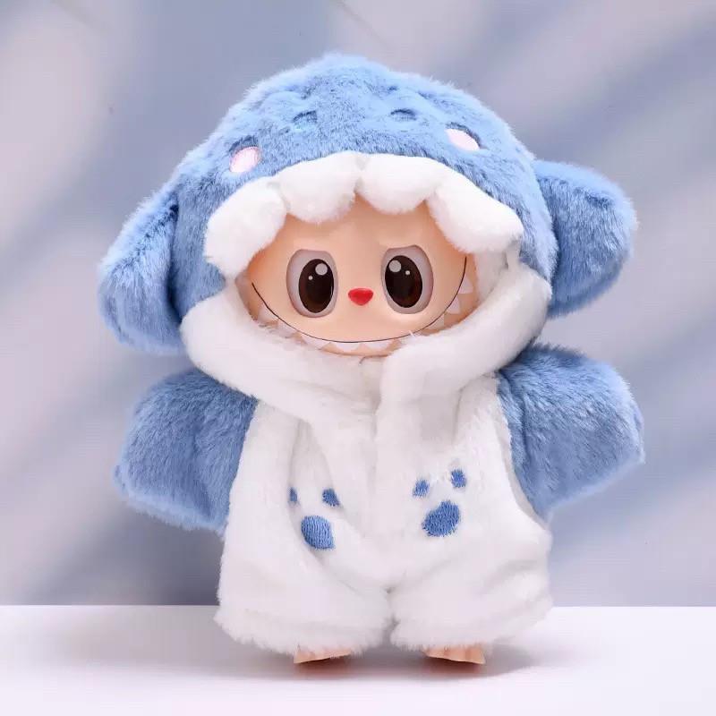 拉布布娃衣套装 labubu一代二代通用坐坐派娃衣 娃娃衣服不含娃