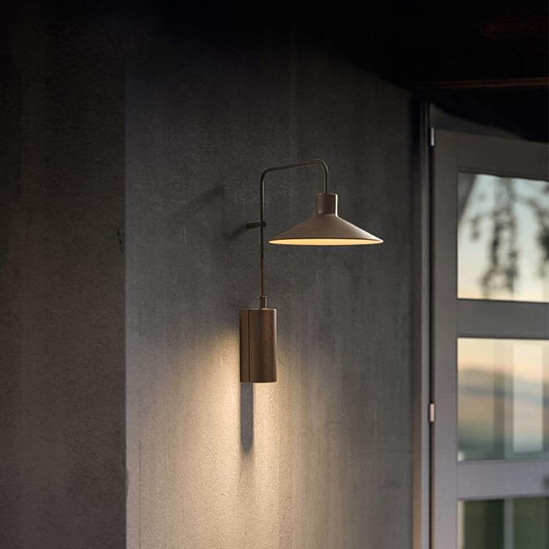 户外LED壁灯创意防水家用别墅庭院咖啡馆氛围门前阳台外墙壁灯