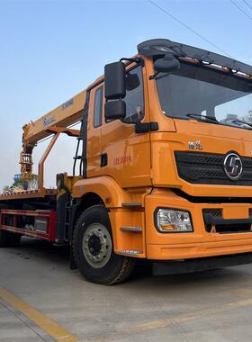 shacman陕汽德龙清障车带吊机出口随车吊清障车厂家