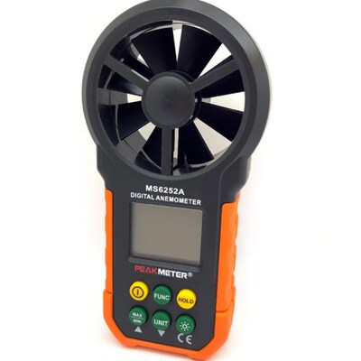 华谊MS6252A数字风速仪高精度MS6252B风量计温度湿度PM6252A B