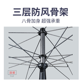 太阳伞定制logo广告雨伞大号防晒庭院伞遮阳伞大型户外摆摊做生意