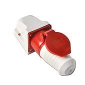 不防爆 32A防水对接套装 工业插头插座连接器航空 三芯四芯五孔16A