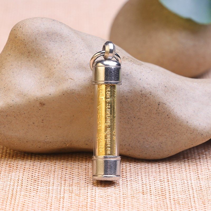 泰国佛牌 龙婆本 龙婆三安 塔固 不锈钢壳项链吊坠男女钥匙扣挂件,特色手工艺,泰国特色,淘宝优惠券,粉丝福利购,淘宝优惠卷