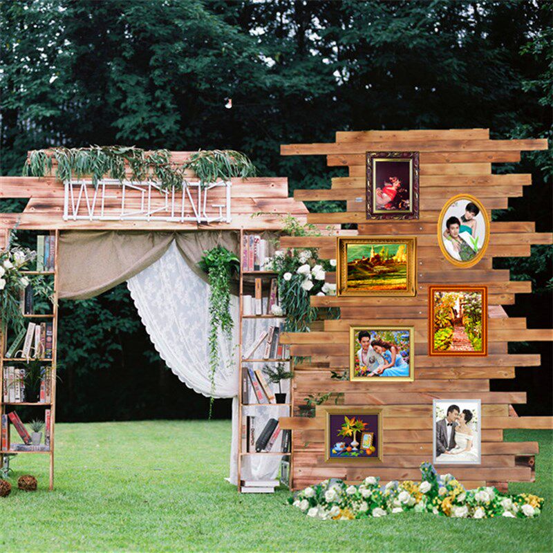 定制木质背景墙草坪婚礼道具签到区摆件实木照片墙屏风隔断装饰品,鲜花速递/花卉仿真/绿植园艺,花架,淘宝优惠券,粉丝福利购,淘宝优惠卷