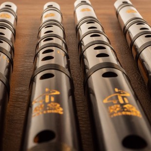 翠鸟 玄燕系列中式竖笛 专业竖吹竹笛 国风民族乐器 龙年纪念品