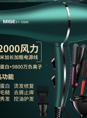 .吹风机理发店大风发廊专用大功率w3500强风9000w大风力速干8000w
