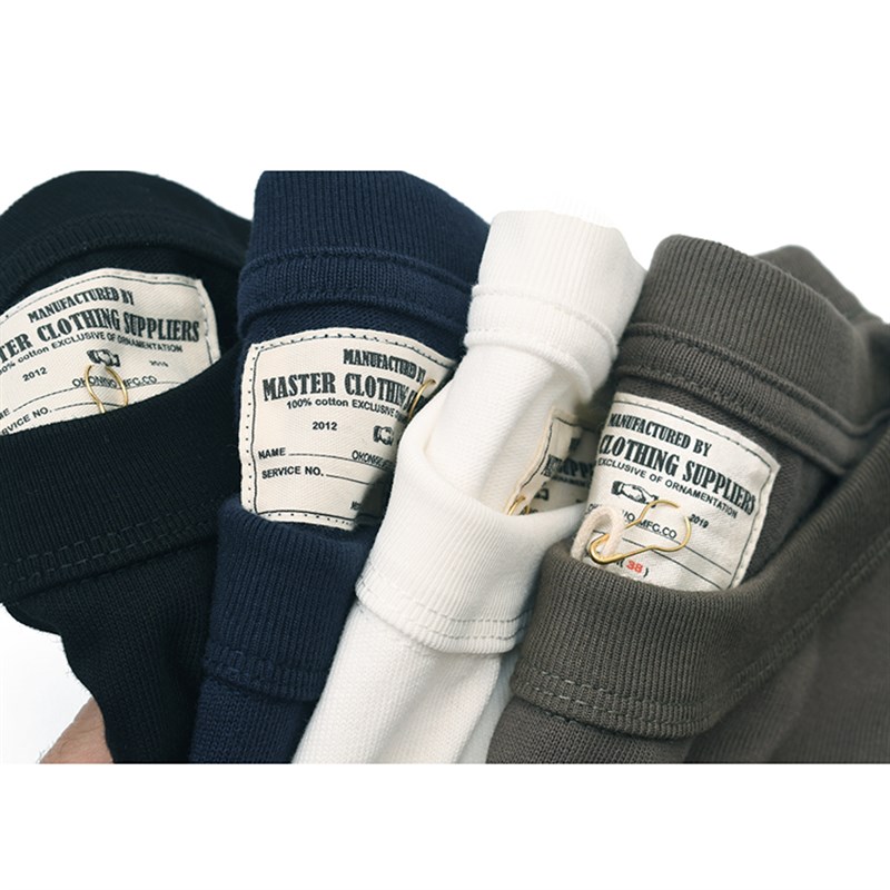 280克重 日常基础版厚款素色T恤 咔叽宽松舒适长袖简约打底Z衫020