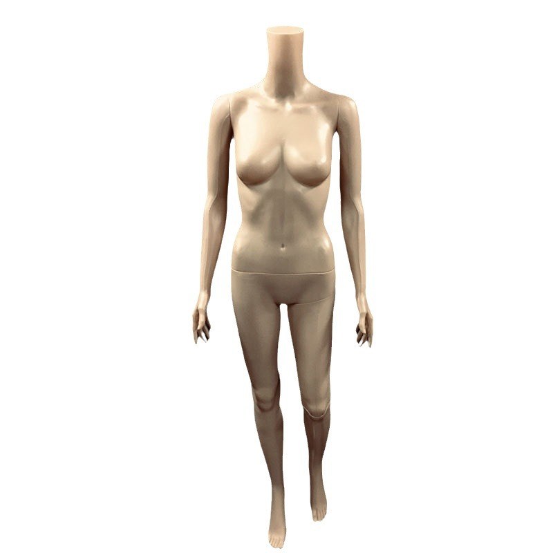 肤色女模男模服装道具假人体v男女小孩全身无头抽象模橱窗塑料模