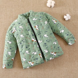 定做纯棉花保暖衣儿童手工棉衣 宝宝棉袄 婴幼儿加厚棉服内胆冬装