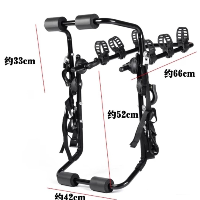 汽车后挂架背式停车架车尾悬挂架车P载架行李架挂车架