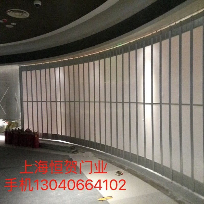 重庆折叠水晶U卷帘门厂家