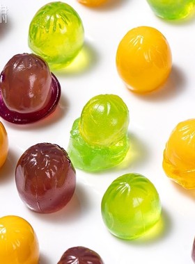 同耀剥皮夹糖心软芒果葡萄青味提高SWW颜水值果糖休闲零食儿童节