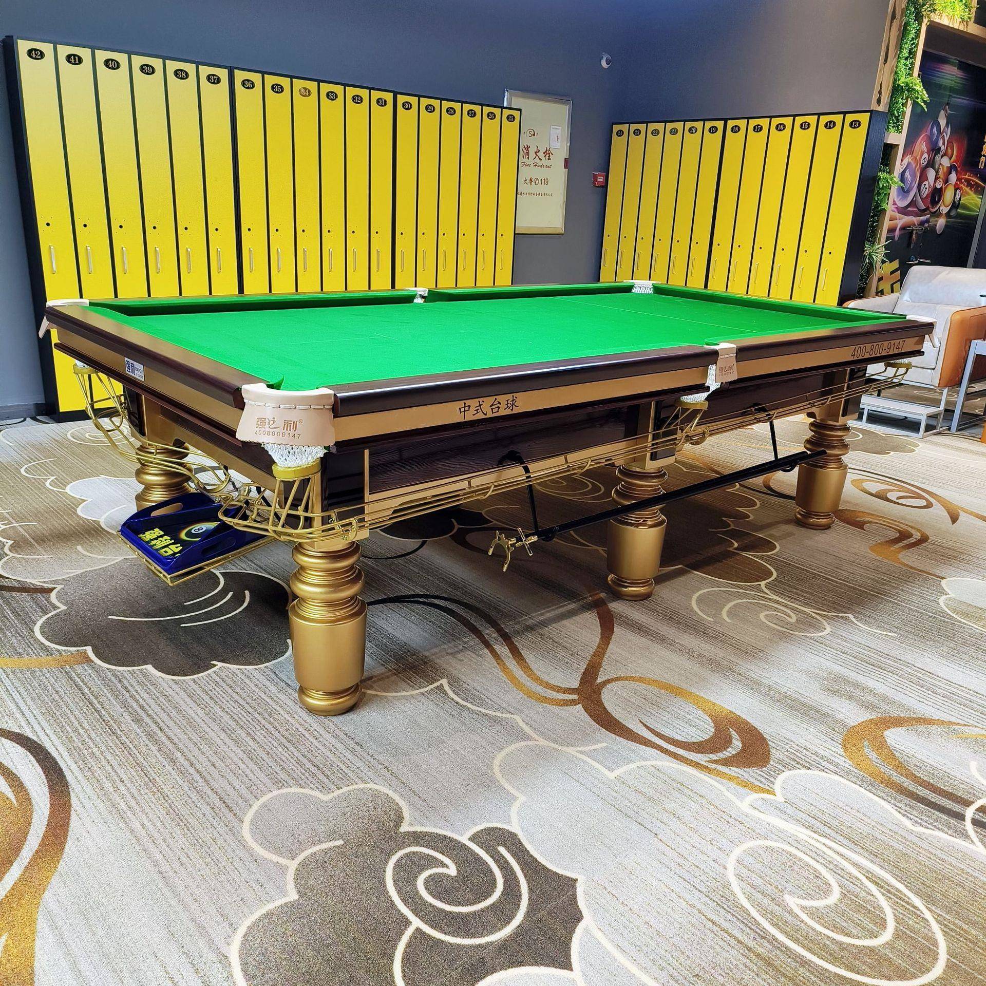 中式台球桌工厂直销俱乐部广东江门市美式桌球台标准家用