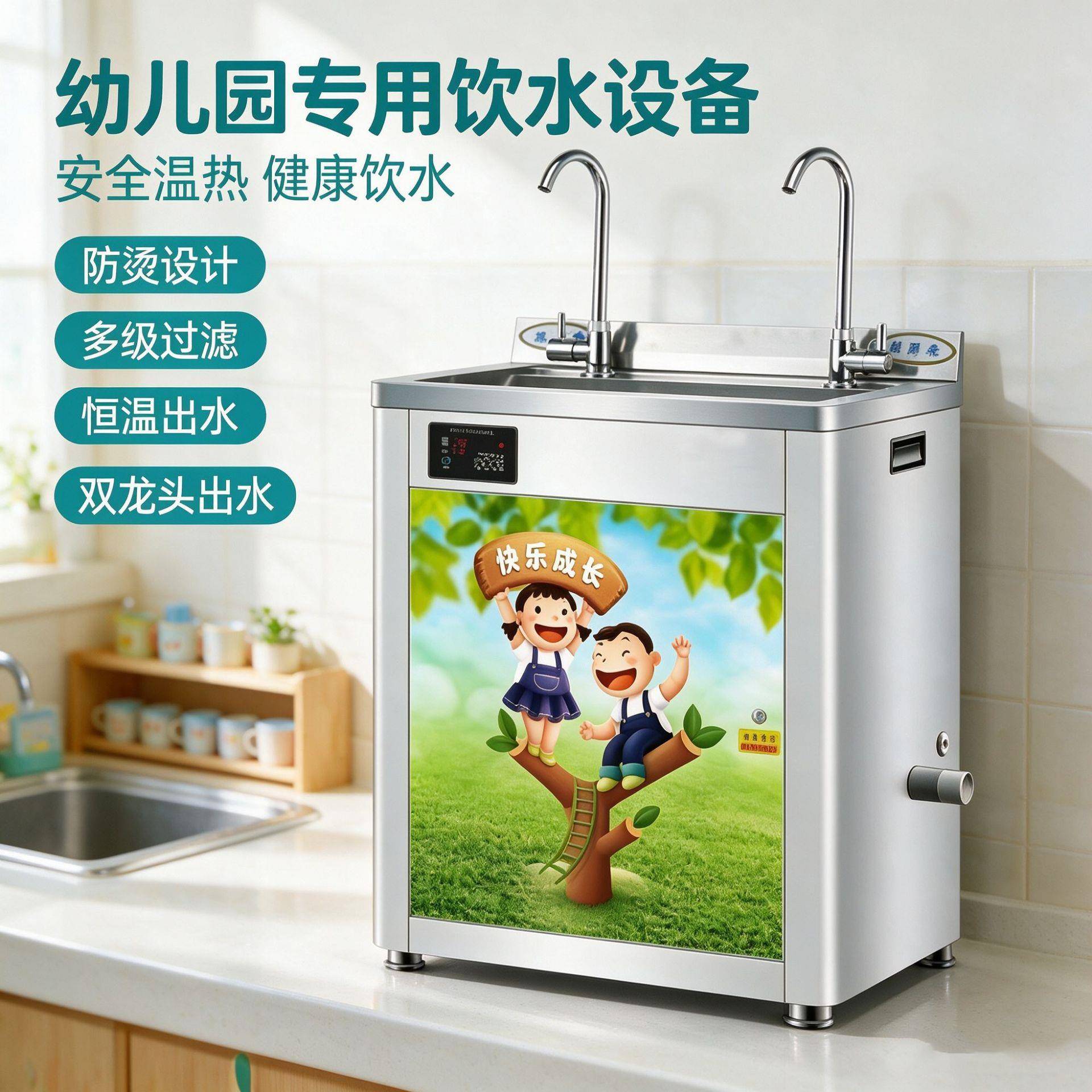 商用净水直饮机全自动开水器家用净水器一体RO过滤大容量直饮水机