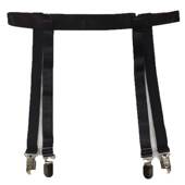 大码 吊袜带金属鸭嘴扣吊带袜过膝长筒丝袜棉袜护膝高筒软靴防滑夹