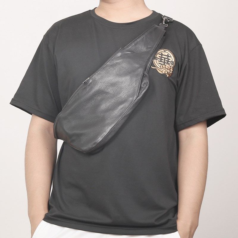 深山九处 真皮胸包 羊皮多功能大容量胸包单肩包斜跨背包 后背包,箱包皮具/热销女包/男包,胸包,淘宝优惠券,粉丝福利购,淘宝优惠卷