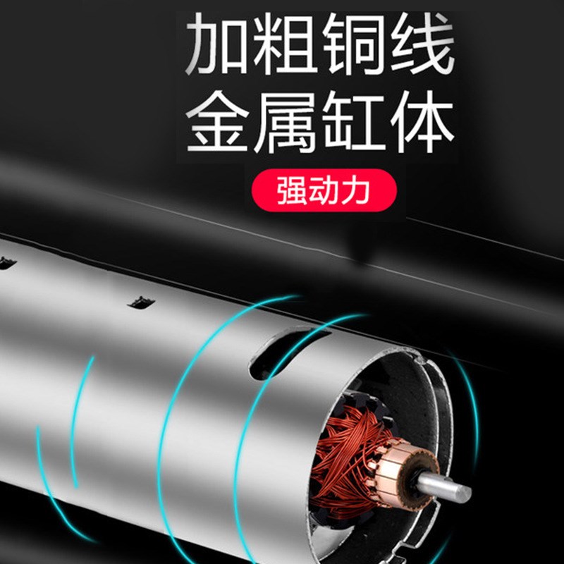 220v双缸电动充气泵家用高压小型车载打气筒打球用球类加气充气机