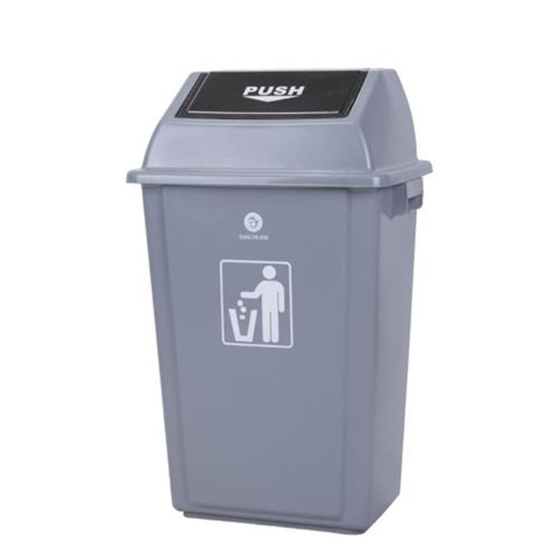 塑料大垃圾桶大号25/42升学校厨房家用办公室大S容量商用密封带盖