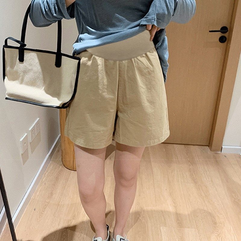 孕妇棉麻短裤夏季薄款外穿白色a字阔腿五分裤子夏款小个子休闲裤,孕妇装/孕产妇用品/营养,孕妇打底裤,淘宝优惠券,粉丝福利购,淘宝优惠卷