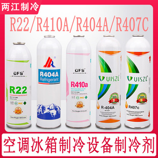 R410a R407c R22制冷剂雪种冷媒制冷剂家用空调加氟套装 R404a