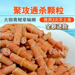 聚攻通杀大物颗粒皮筋颗粒主攻青鱼草鱼鲤鱼大鲫鱼鳊鱼筏钓抛竿饵