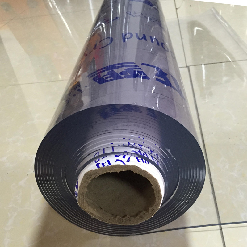 软玻璃整卷PVC桌布透明磨砂塑料餐桌垫防水防R烫水晶板5米10米