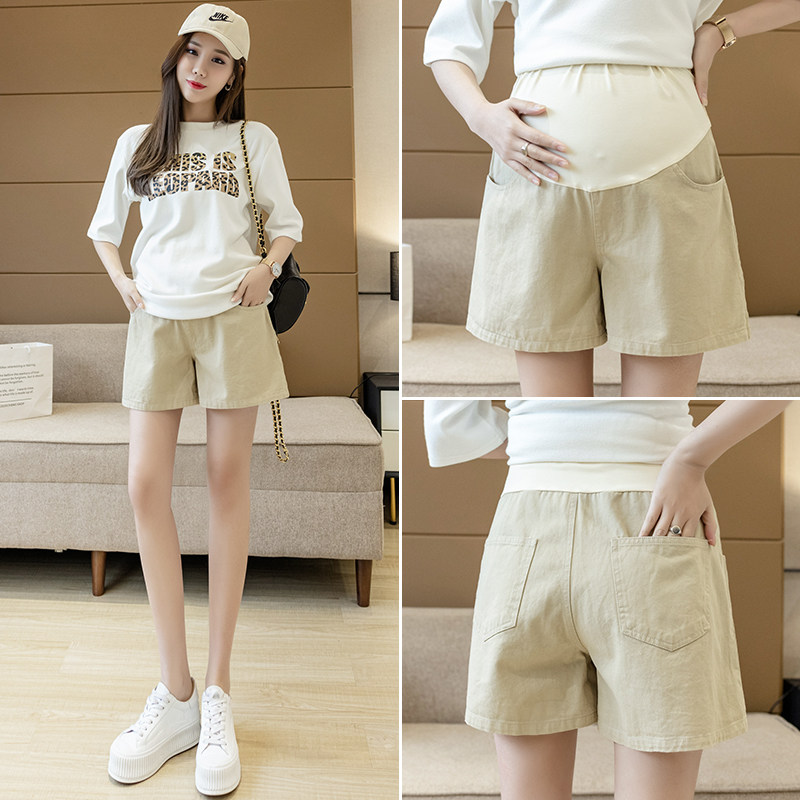 孕妇短裤夏季2022新款外穿热裤睡裤孕妇裤子打底裤孕妈阔腿裤夏天,孕妇装/孕产妇用品/营养,孕妇休闲裤,淘宝优惠券,粉丝福利购,淘宝优惠卷