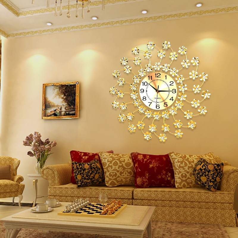 乔希创意时钟挂钟客厅现代简约欧式钟表挂钟大挂表卧室静音石英钟