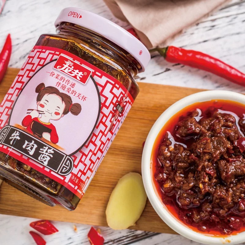 江西特产牛肉酱拌饭酱农家手工咸菜酸菜腌菜辣椒下饭菜开胃酱腌菜