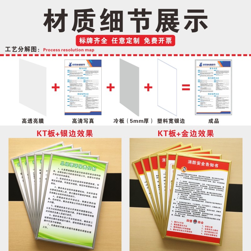 兔喜快递超市制度牌理禁止寄递物品快递公司管管理快递服务承诺