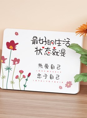 in小清新励志桌面装饰摆件  卧室客厅书柜电视柜玄关创意摆台