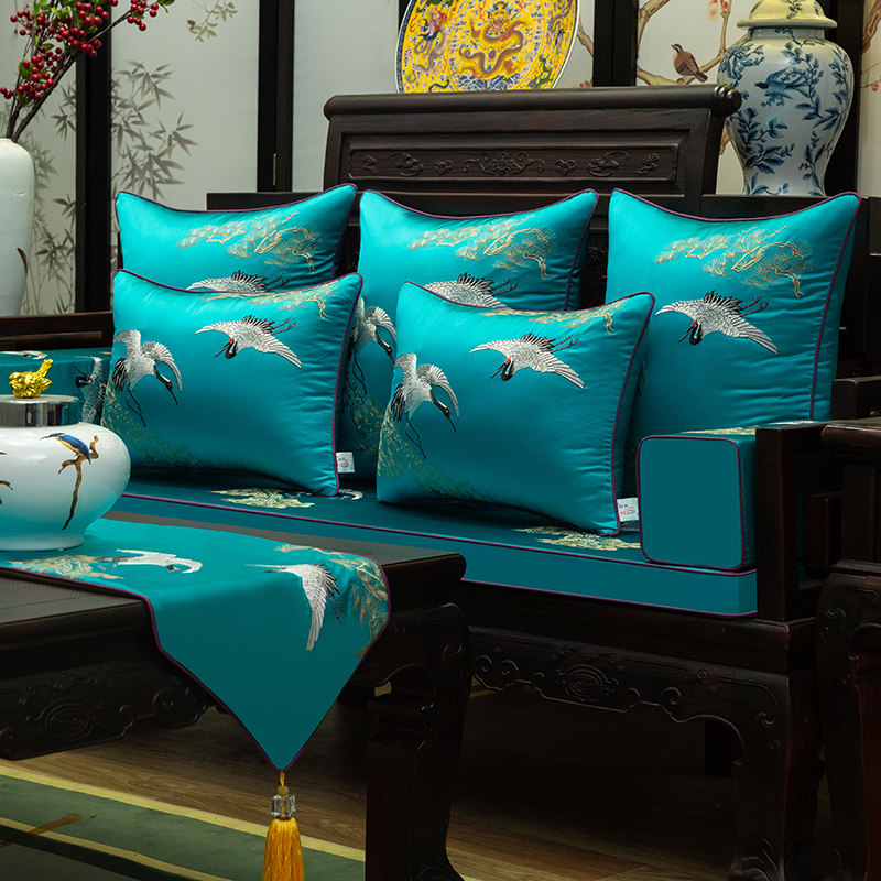 红木沙发坐垫罗汉床垫子五件新古典实木家具圈椅垫防滑定制,居家布艺,沙发垫,淘宝优惠券,粉丝福利购,淘宝优惠卷