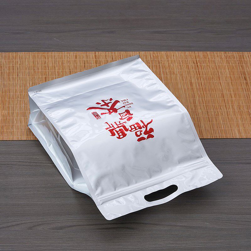 福鼎白茶叶包装袋白茶密封袋加厚纯铝自封袋半斤一斤八边封散茶袋