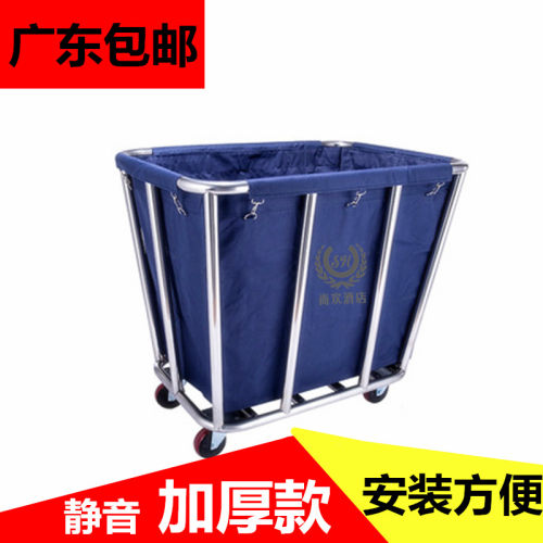 酒店布草车布袋宾馆用客房服务车保洁车工作车手推车洁车