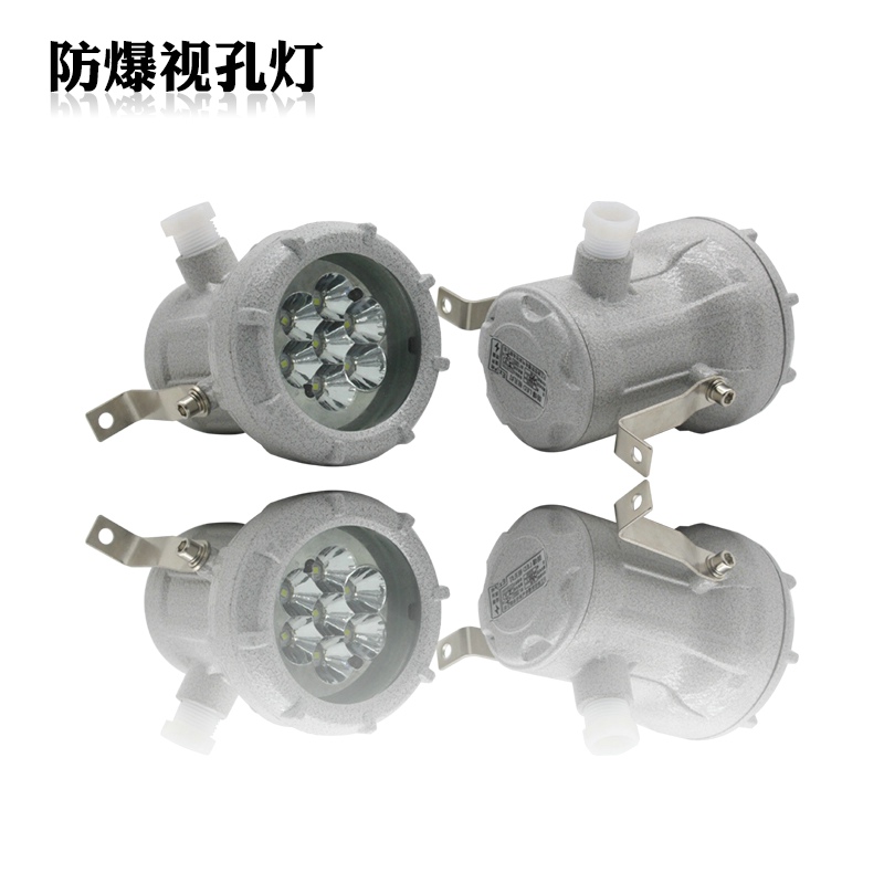 防爆视孔灯5W防爆led视孔灯探照灯BD-2v v反应视镜灯