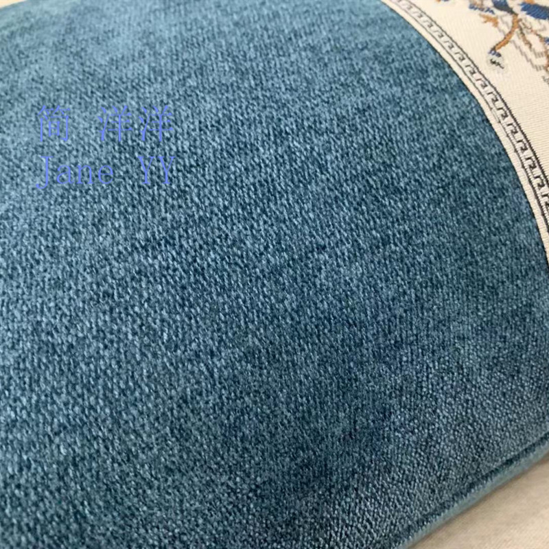 新品雪尼尔沙发护腰枕长方形抱枕办公室椅靠枕飘窗客厅装饰靠背垫