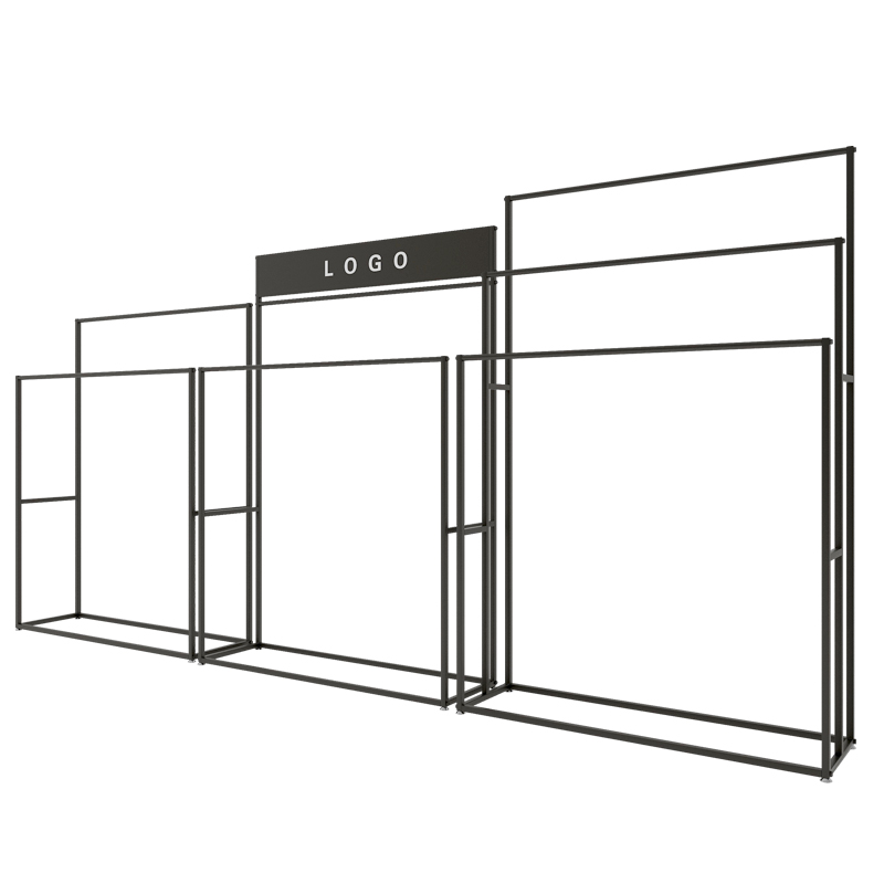 窗帘展示架布料吊卡架层多用丝巾架面料色卡样品陈列架家纺展会