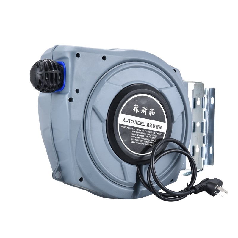 菲斯拓自动伸缩卷管器回收气管收管器卷线器水鼓电鼓气鼓空鼓空盘